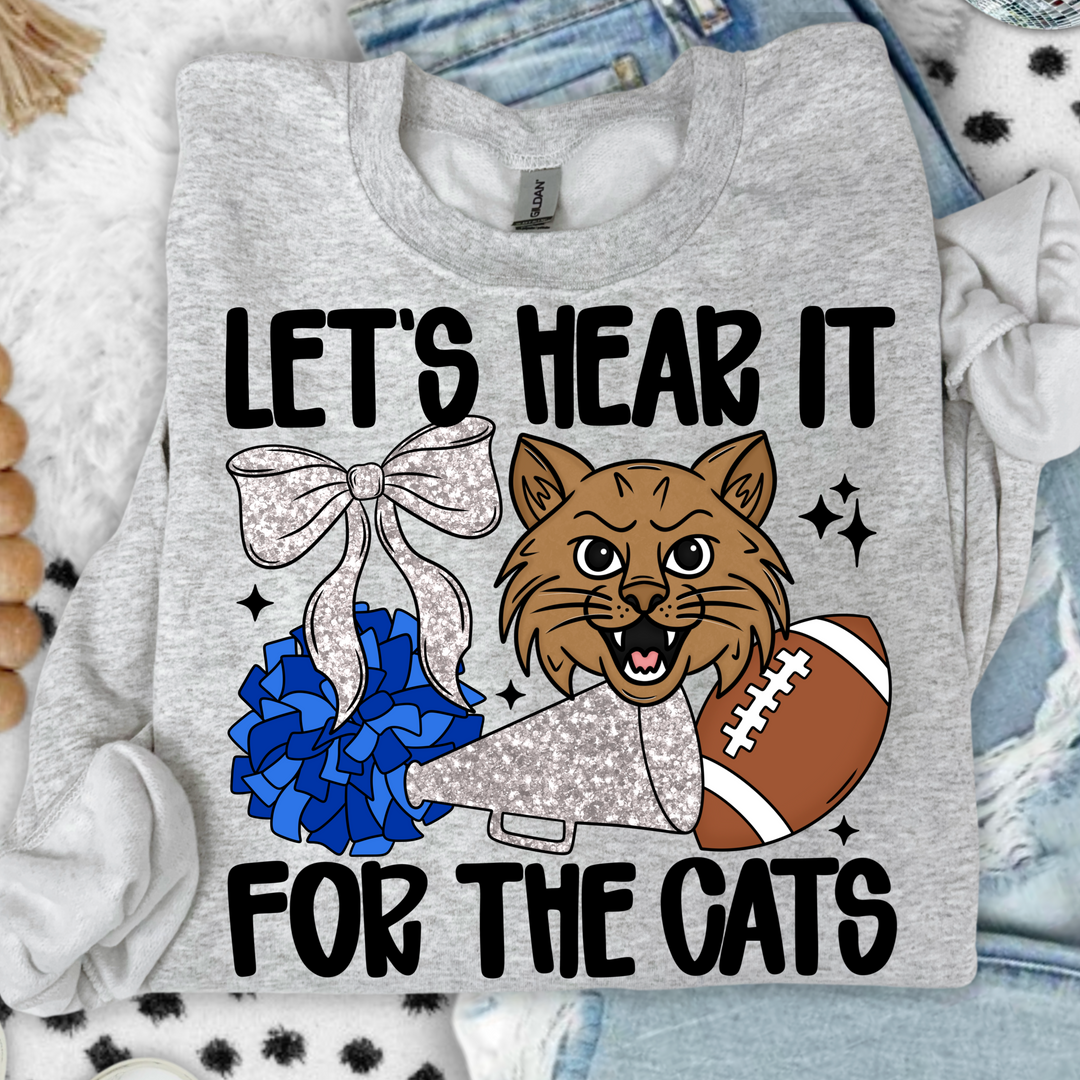 LETS HEAR IT FOR THE CATS
