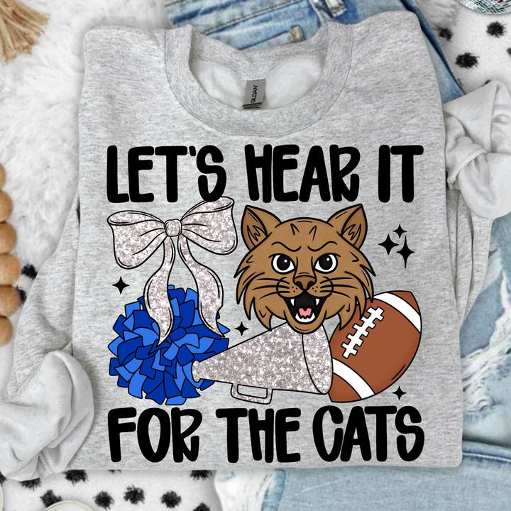 LETS HEAR IT FOR THE CATS