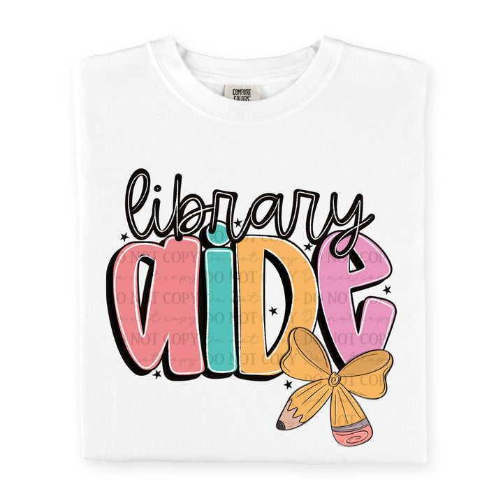 LIBRARY AIDE  DOODLE BOW