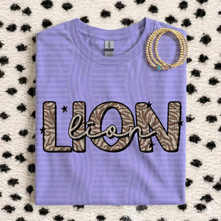 Lion Zebra Mascots DTF transfer
