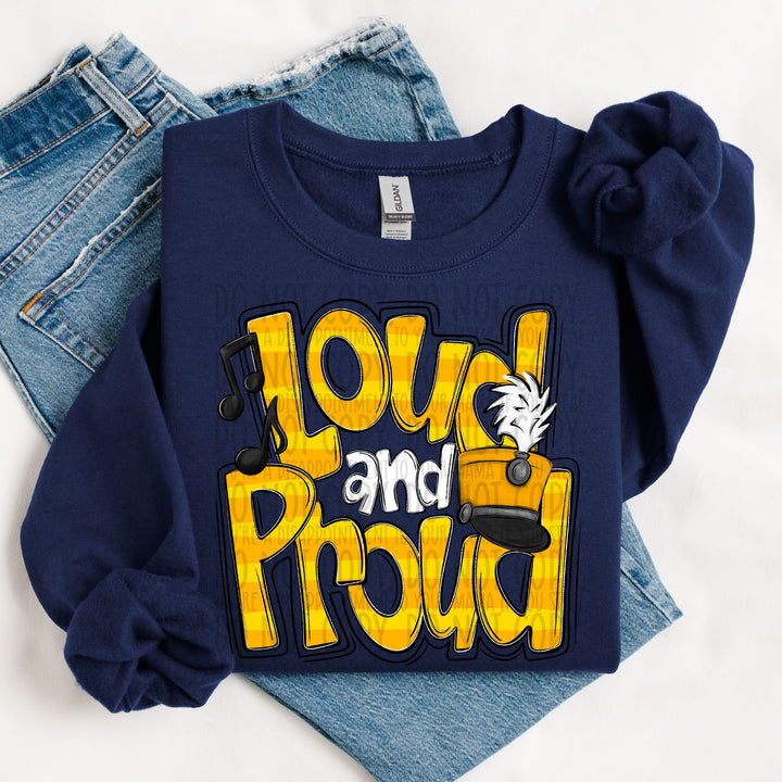 LOUD AND PROUD DOODLE MARCHING BAND ATH GOLD