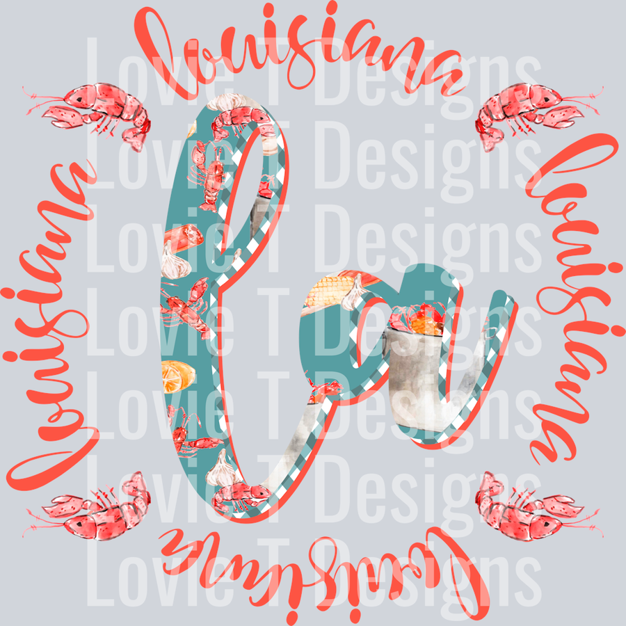 Louisiana Crawfish and Gingham