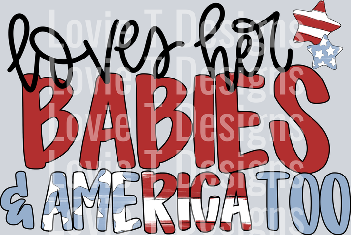 Loves Her-America Too BABIES