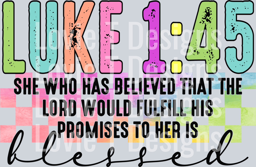 Luke 1:45