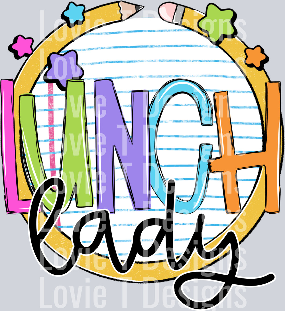 Lunch Lady  Paper and Pencil