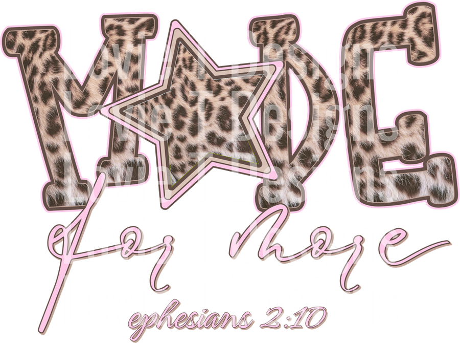 MADE FOR MORE PHOEBE LEOPARD