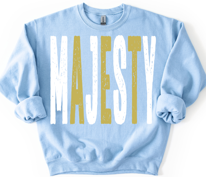 MAJESTY GRUNGE MASCOT WHITE AND VEGAS GOLD