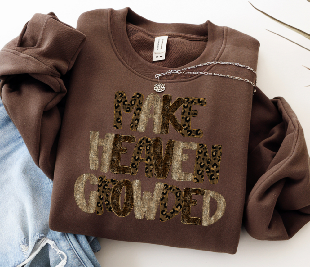 Make Heaven Crowded Cheetah Mix DTF transfer design – image 1
