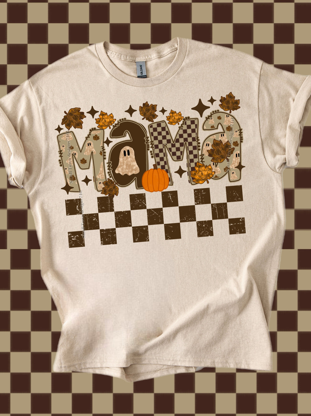 Mama Fall DTF transfer design – image 1
