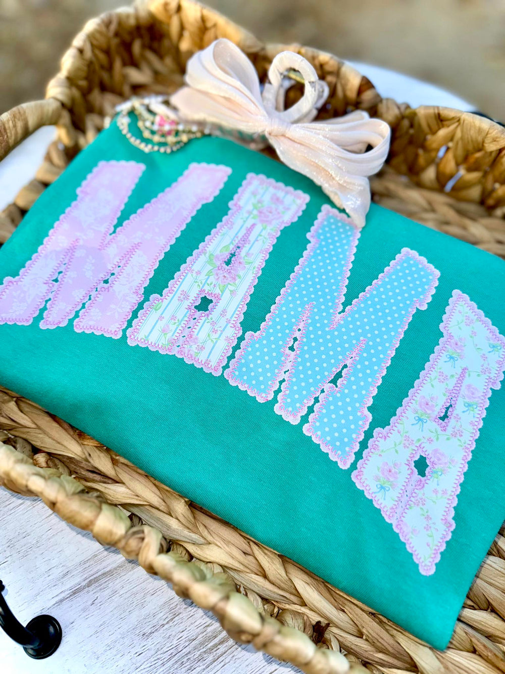Mama Spring Word DTF transfer design