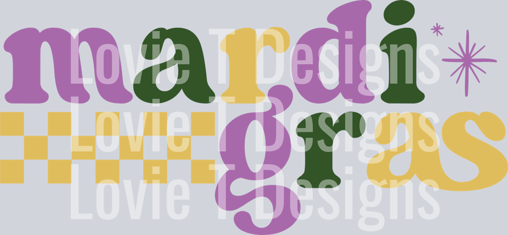Mardi Gras Text