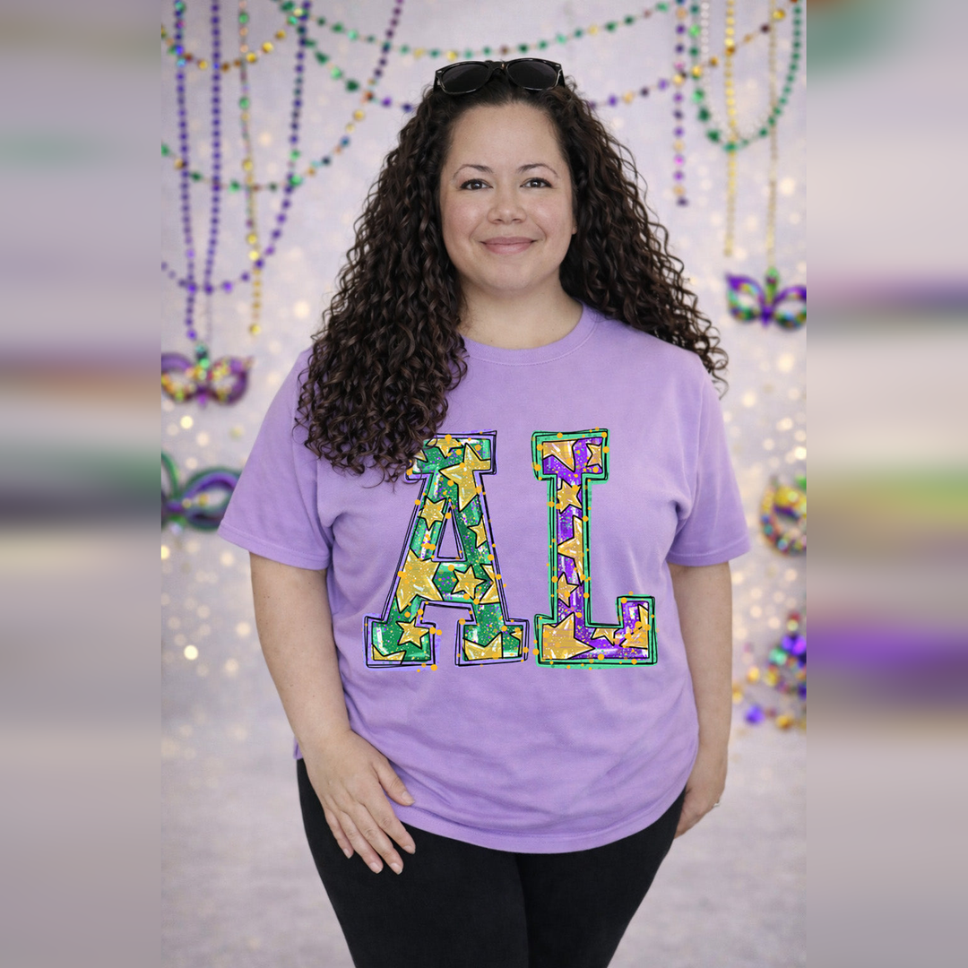 Mardi Stars Al – DTF Transfer