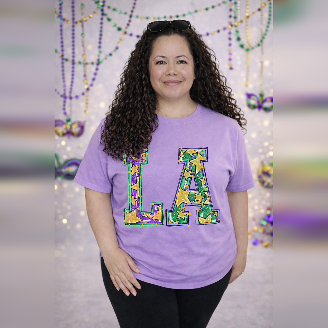 Mardi Stars La – DTF Transfer