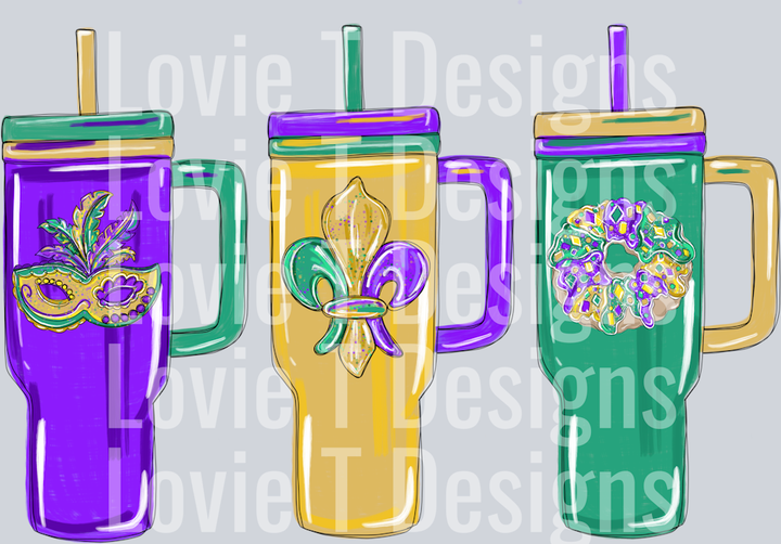 Mardi_Tumblers_Mask_Fleur_KingCake