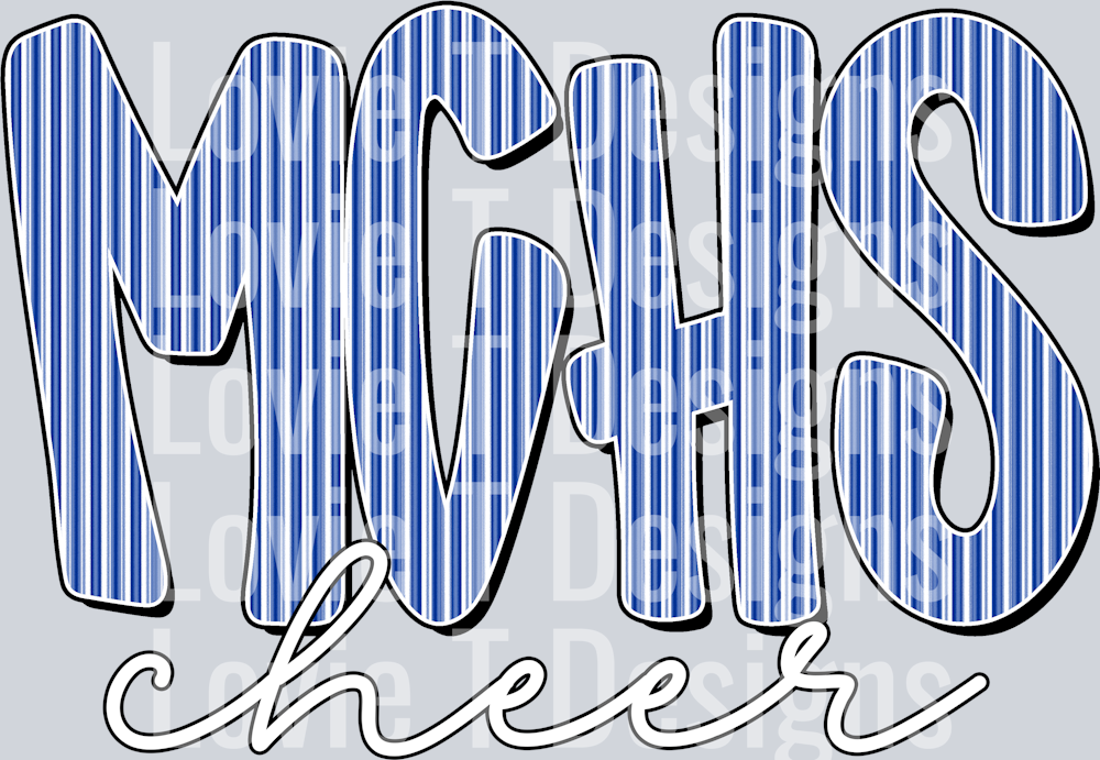 MCHS ROYAL CHEER SEERSUCKER