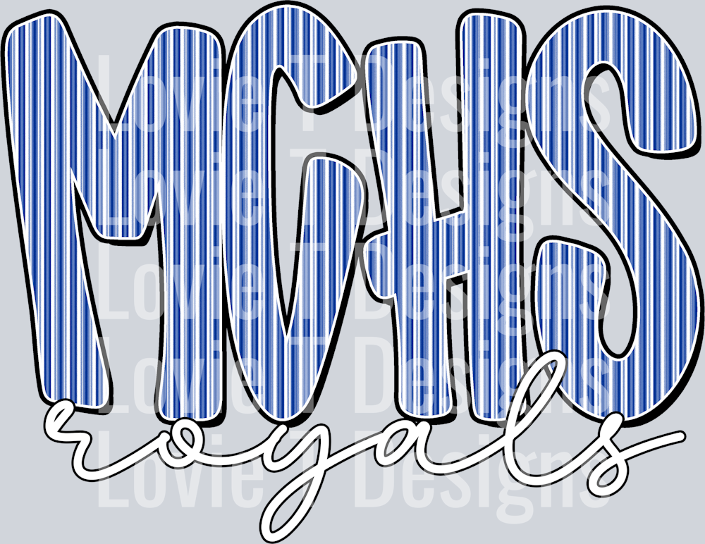 MCHS ROYALS ROYAL SEERSUCKER