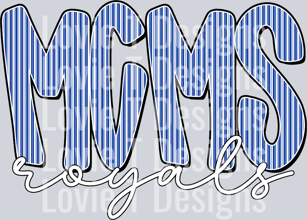 MCMS ROYALS ROYAL SEERSUCKER