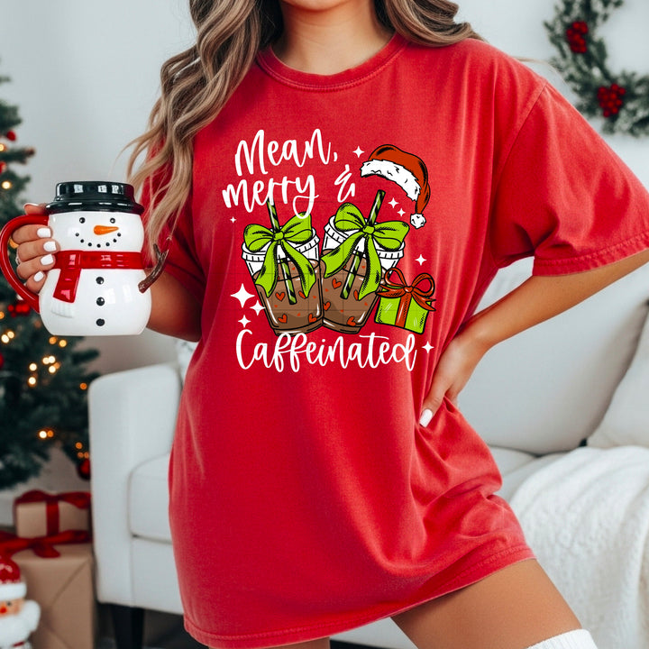 MEAN MERRY CAFFEINATED WHITE