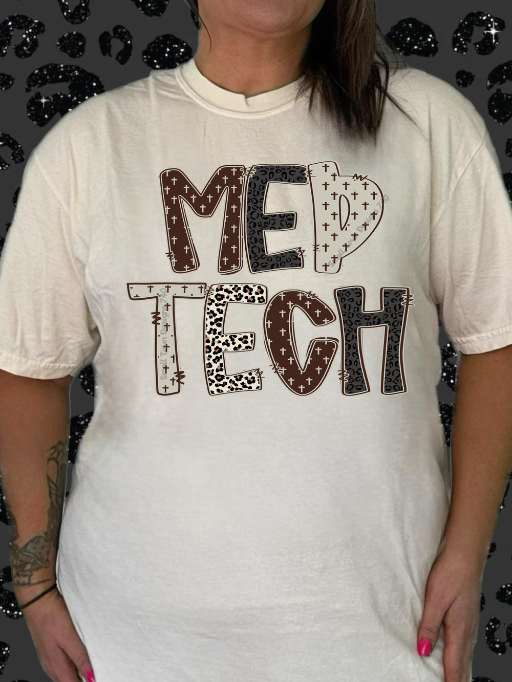 Med Tech Christian DTF transfer design – image 1