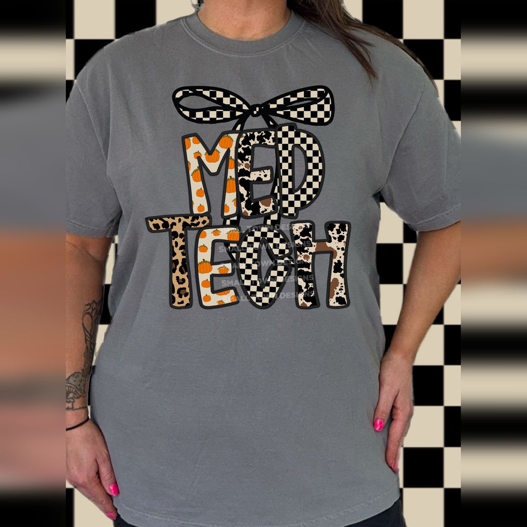 Med Tech Fall Bow – DTF Transfer