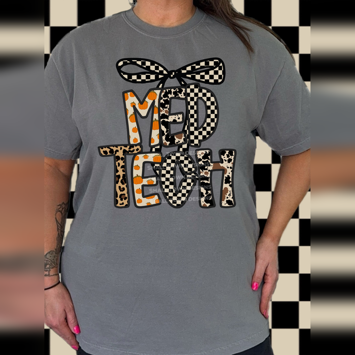Med Tech Fall Bow – DTF Transfer