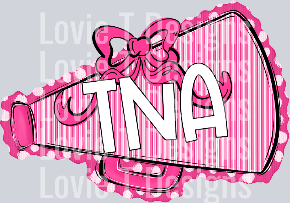 MEGAPHONES AND BOWS PINK TNA