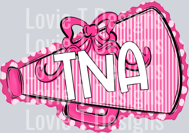 MEGAPHONES AND BOWS PINK TNA