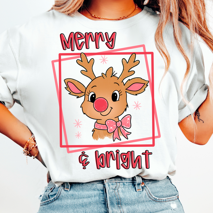 MERRY AND BRIGHT REINDEER