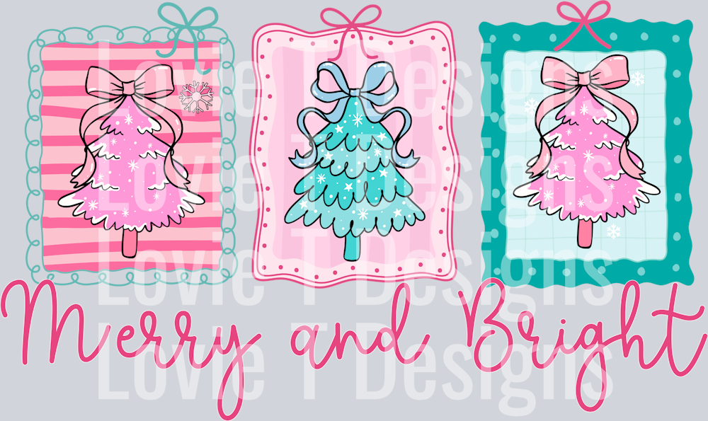 MERRY AND BRIGHT TRIO