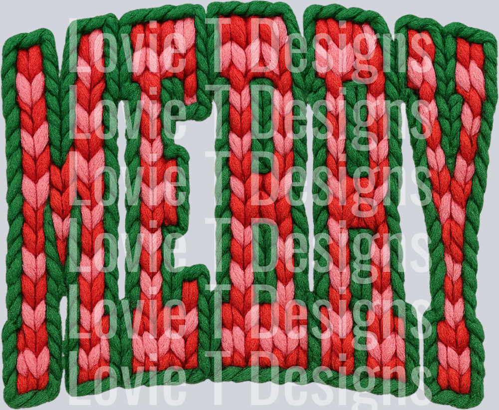 MERRY CHECKERED FAUX YARN (1)