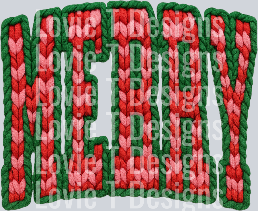 MERRY CHECKERED FAUX YARN (1)