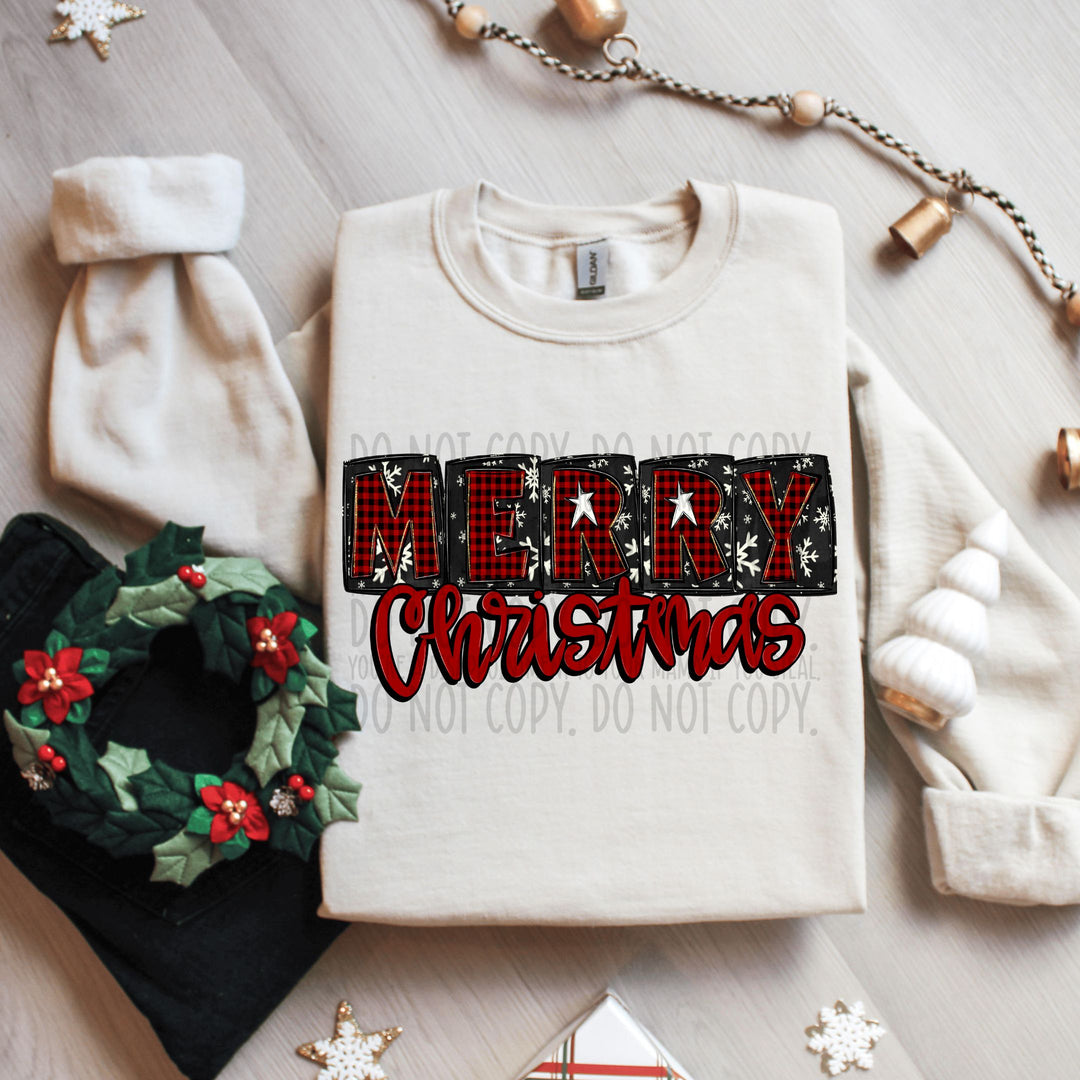MERRY CHRISTMAS BLOCKS