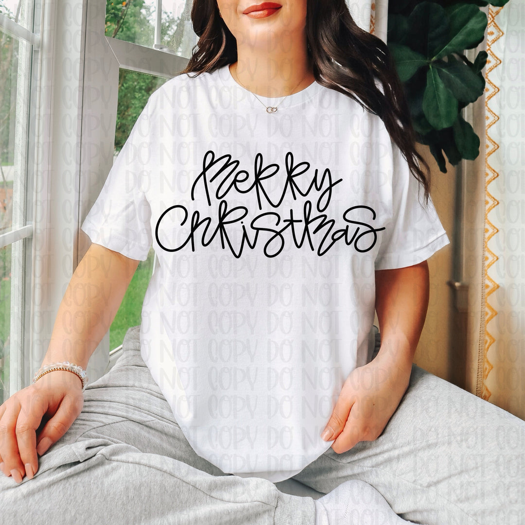 MERRY CHRISTMAS LETTERING PNG