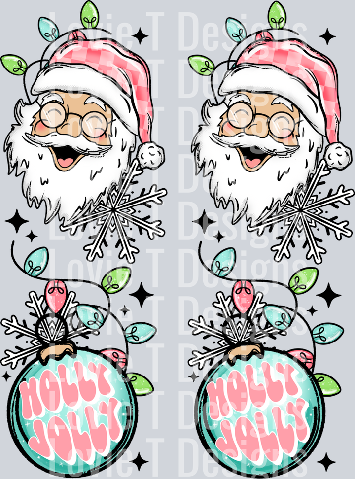 Merry christmas santa light skintone sleeves