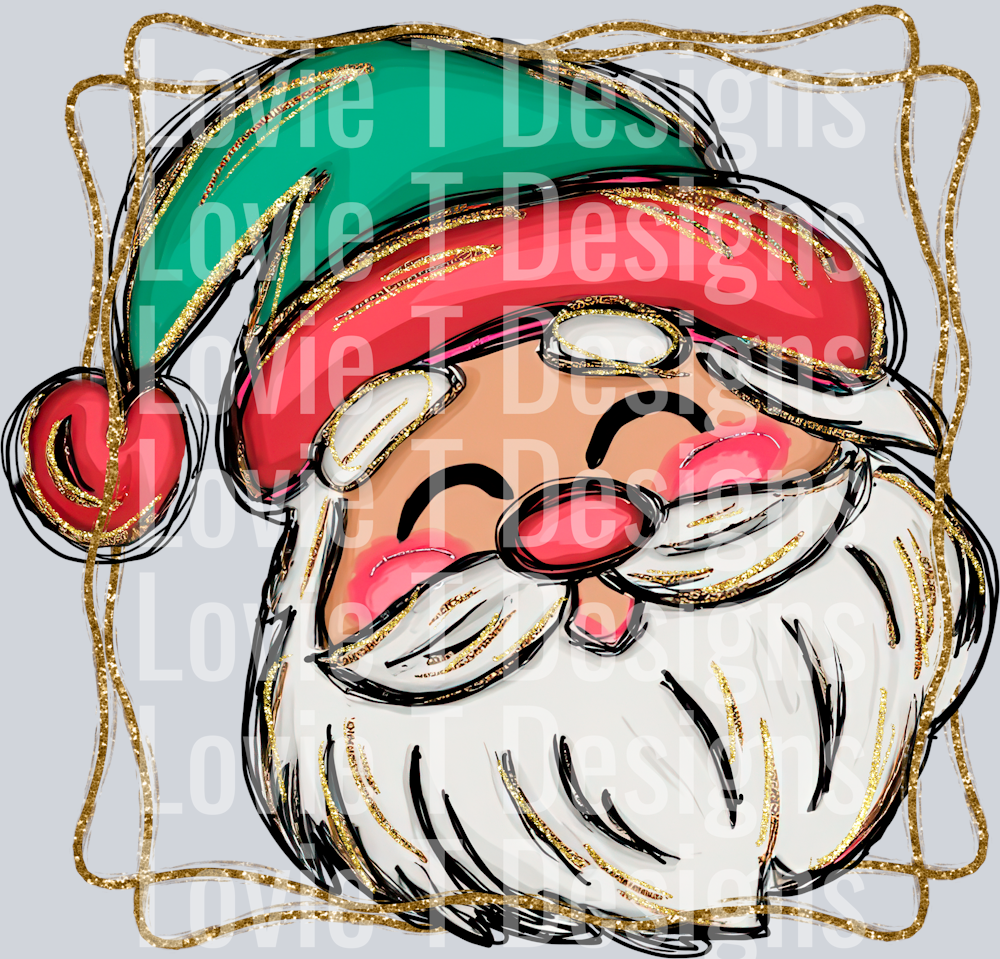 MERRY CHRISTMAS SANTA POCKET