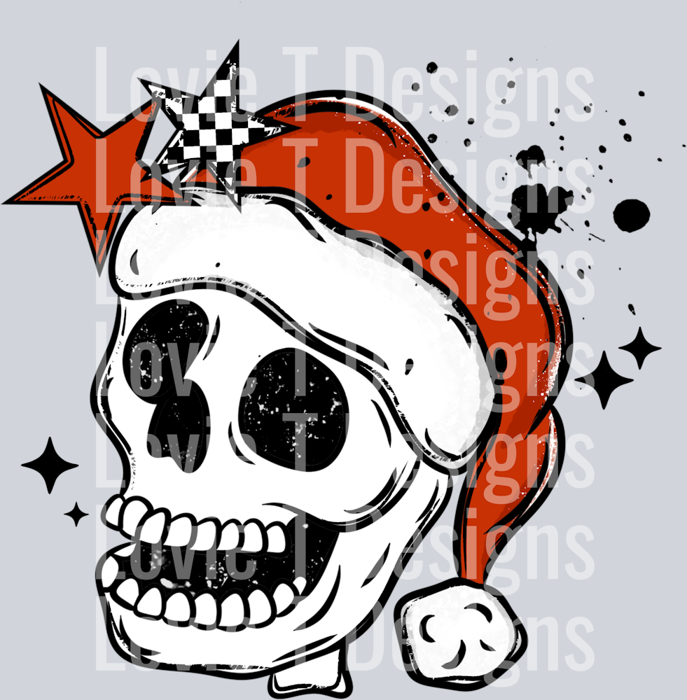 Merry_Christmas_Skellie_Pocket_Black