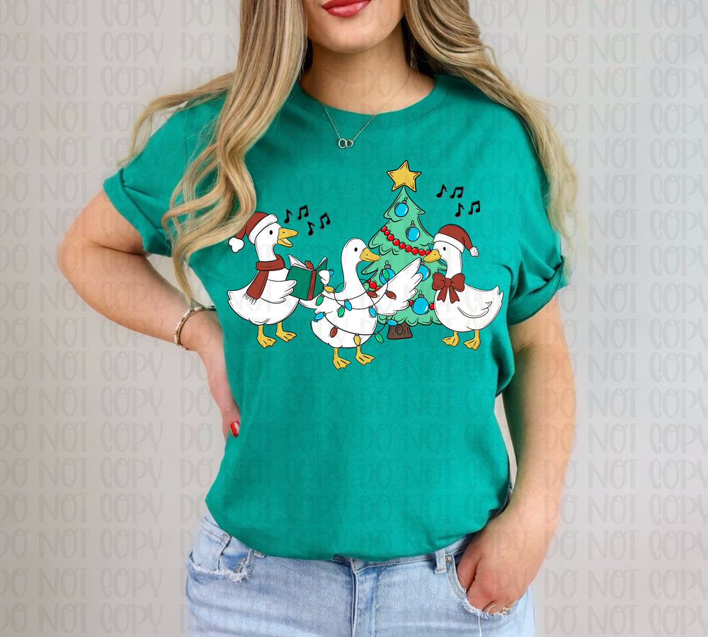 Merry Goosemas No Words DTF transfer design – image 1