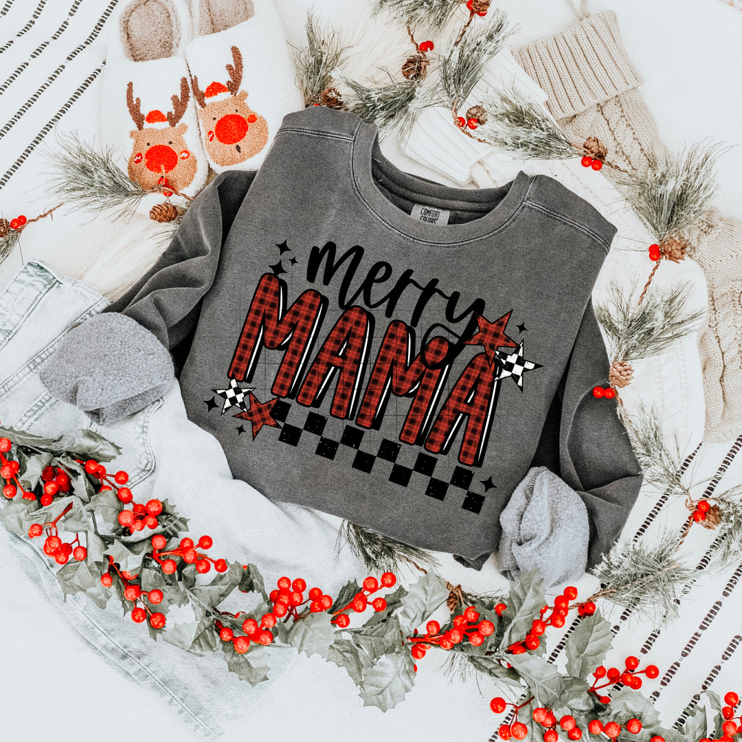 MERRY MAMA PLAID