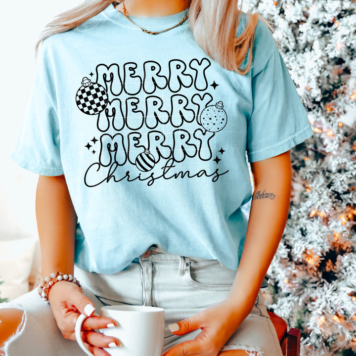 MERRY STACKED SINGLE COLOR