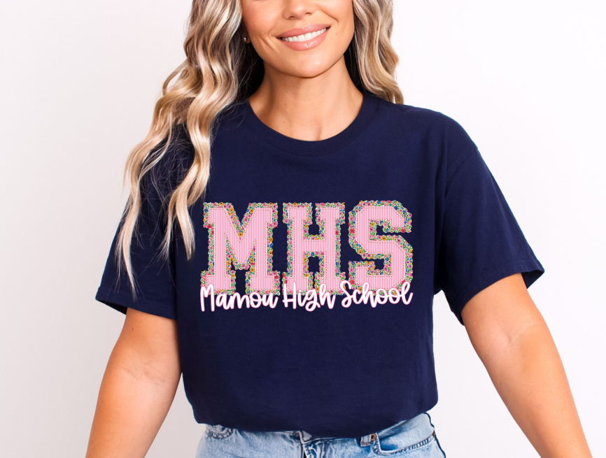 MHS MAMOU HIGH SCHOOL FLORAL PREPSTER