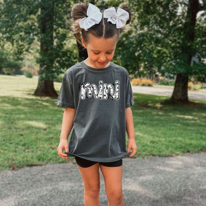 MINI GRAYSCALE FLORALS AND BOW