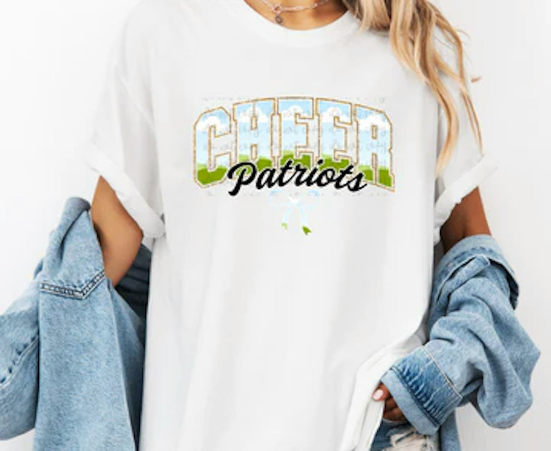 Cheer Mascot Frame customizable DTF transfer mockup
