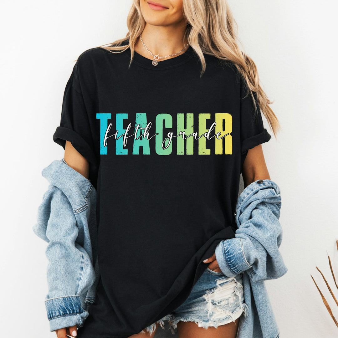 Teacher Any Grade customizable DTF transfer