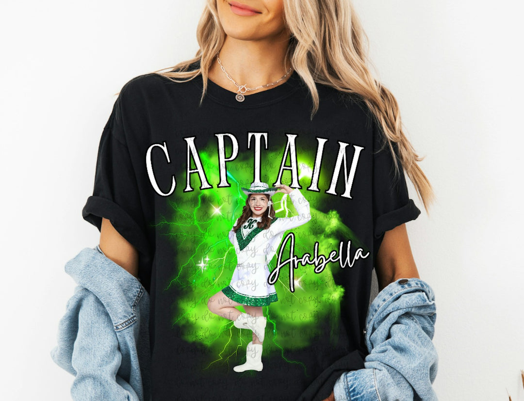 Drill Team Photo customizable DTF transfer mockup
