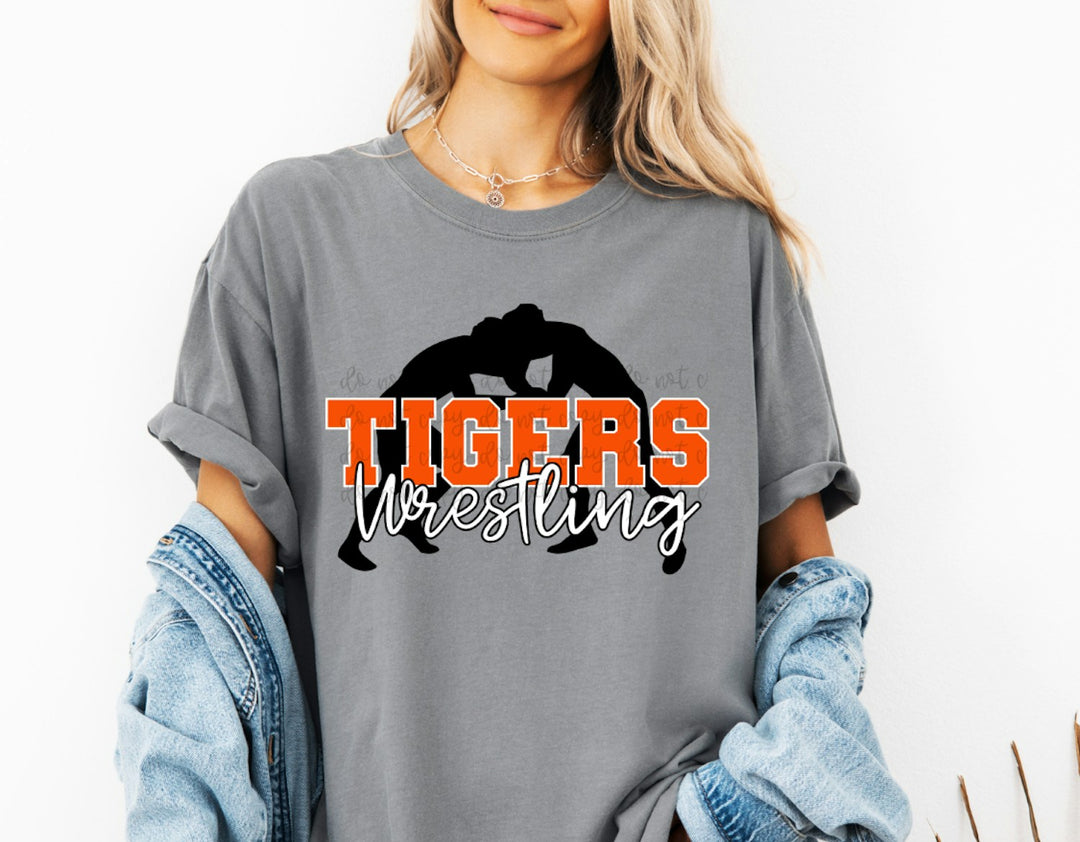 Wrestling Mascot customizable DTF transfer mockup