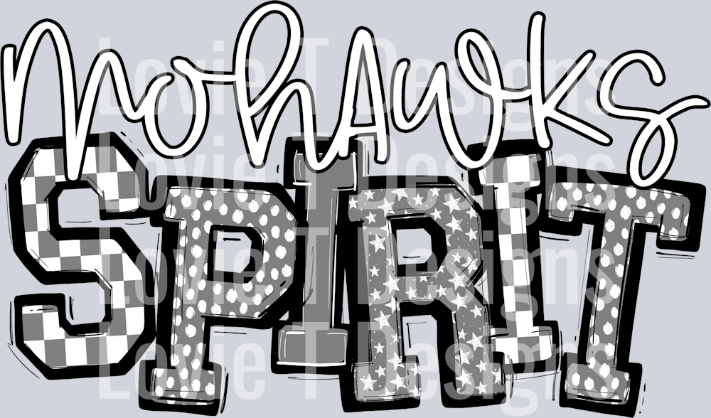 MOHAWKS GRAY SO SPORTY SPIRIT