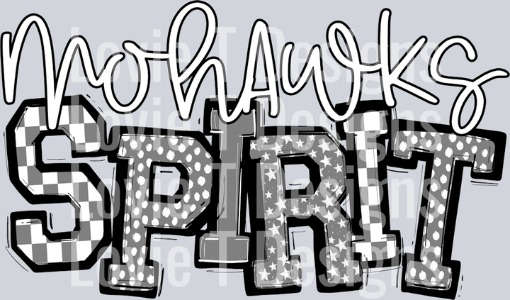 MOHAWKS GRAY SO SPORTY SPIRIT