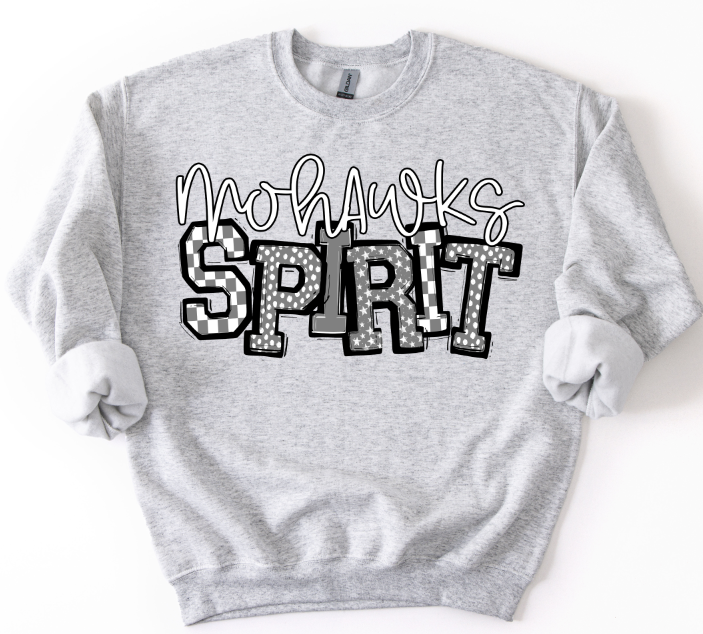 MOHAWKS GRAY SO SPORTY SPIRIT