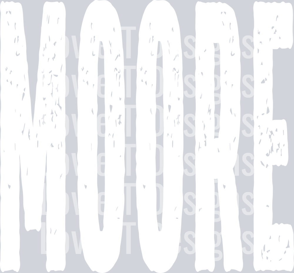 MOORE OVERSIZED WHITE GRUNGE