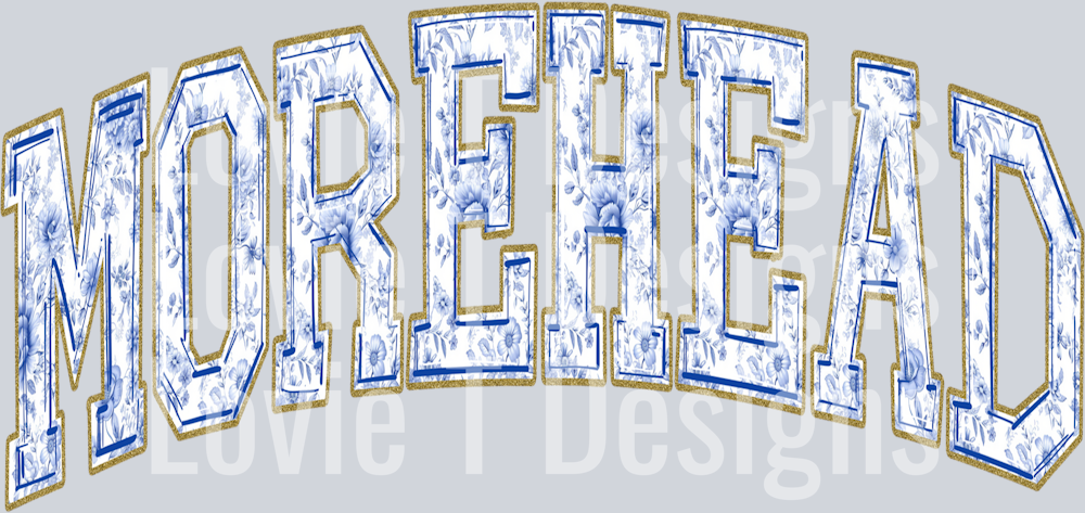 MOREHEAD BLUE TOILE